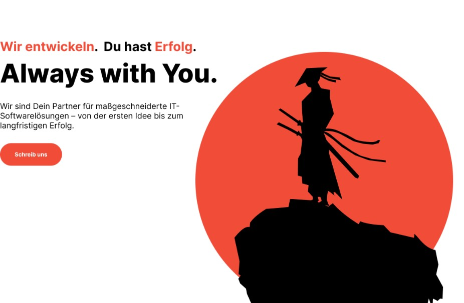 Rebranding of ninjaneers GmbH — A hero that reads as software