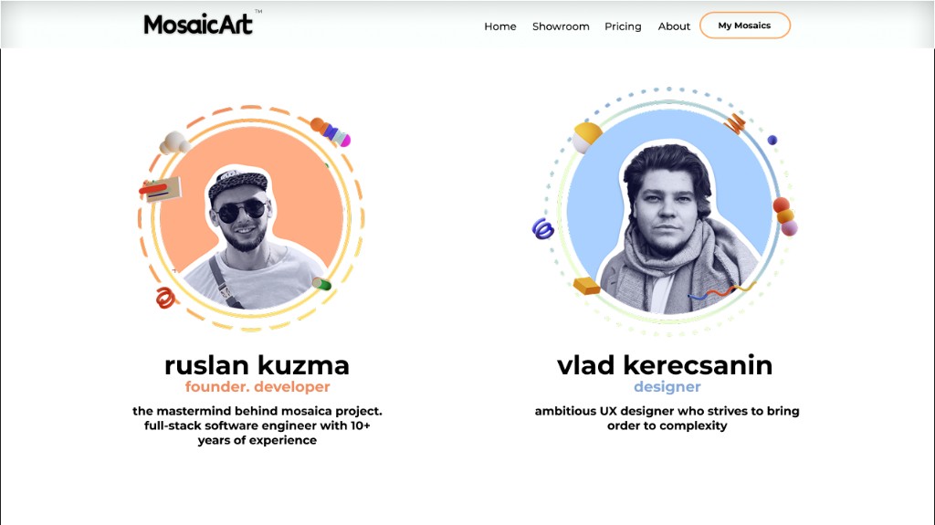 MosaicArt — The team behind Mosaica