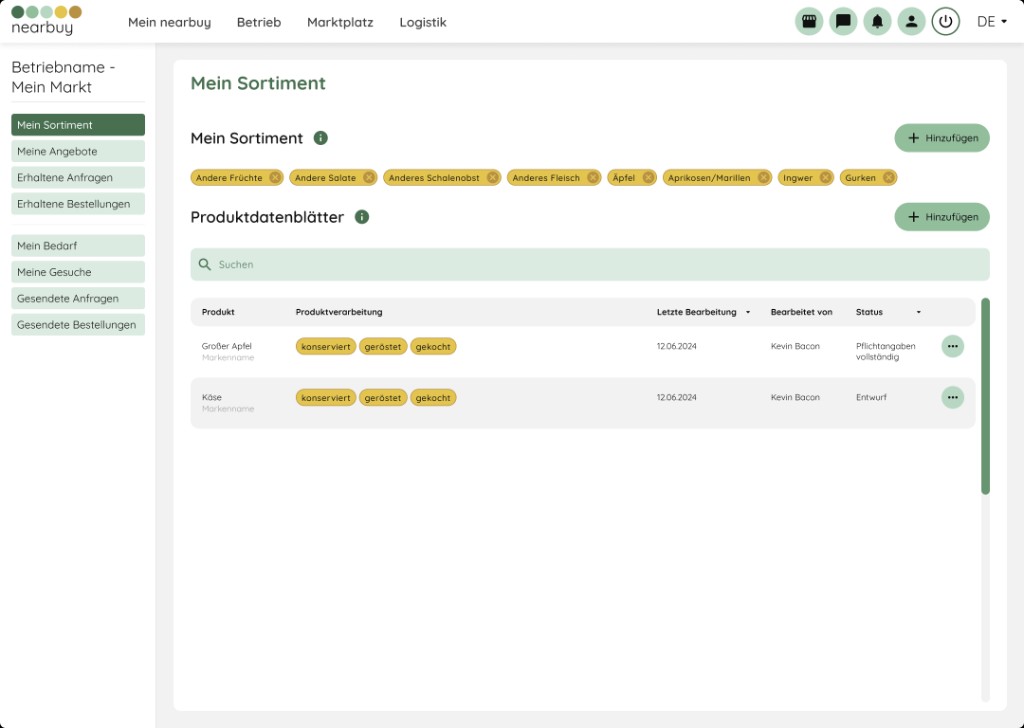 Nearbuy — Assortment & product data