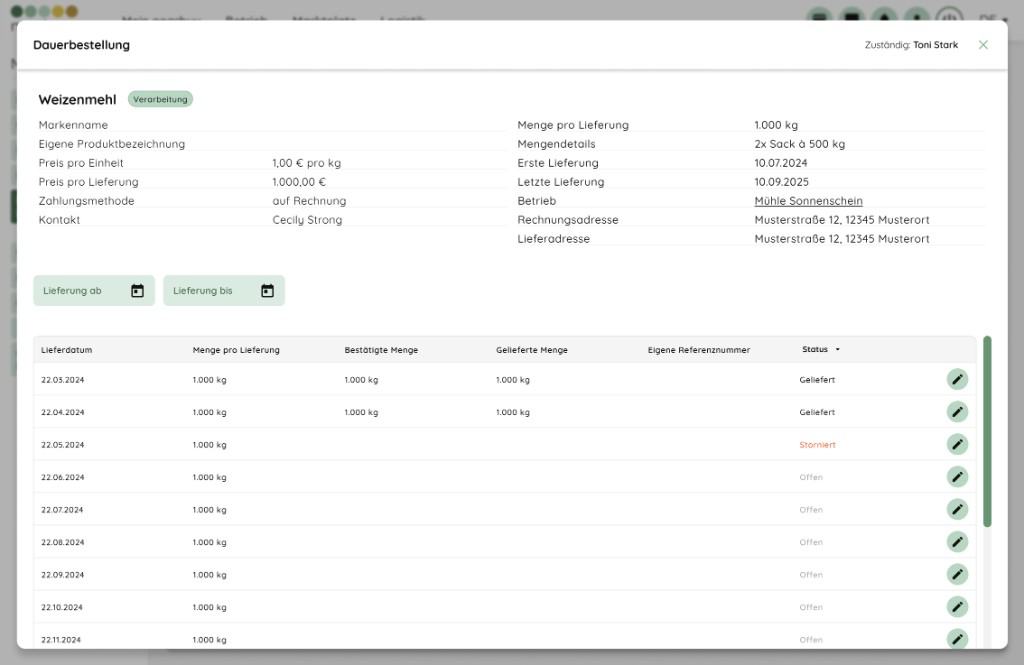 Nearbuy — Standing orders 1