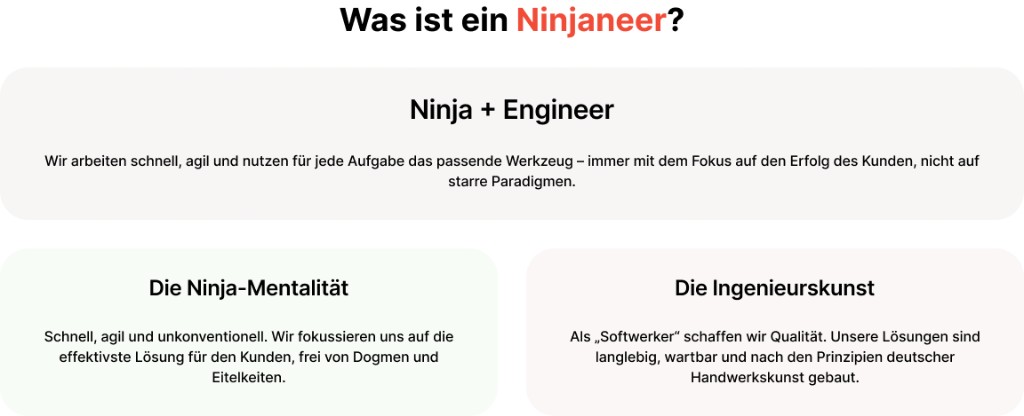 Rebranding of ninjaneers GmbH — What is a Ninjaneer?